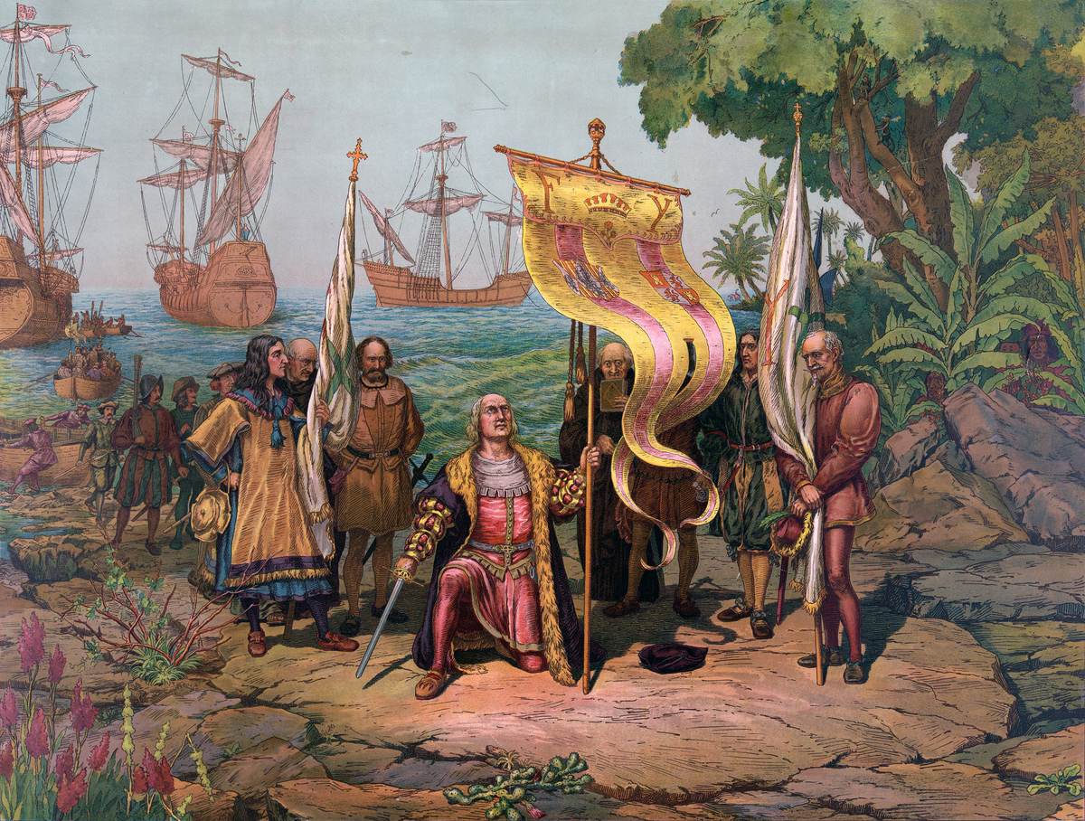 Moment image for Christopher Columbus met his end at 51 due to an illness he contracted.