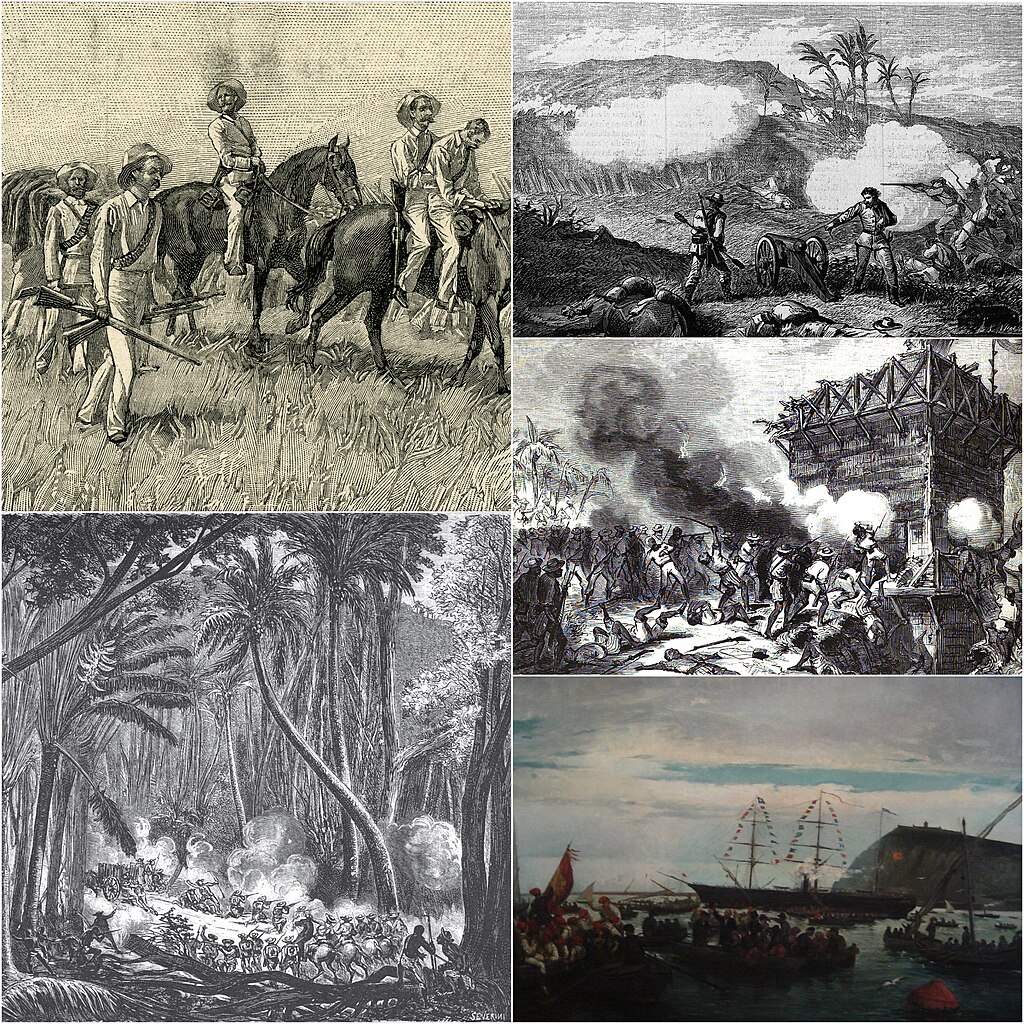 Moment image for A conflict started with Cuba, known as the Ten Years' War.