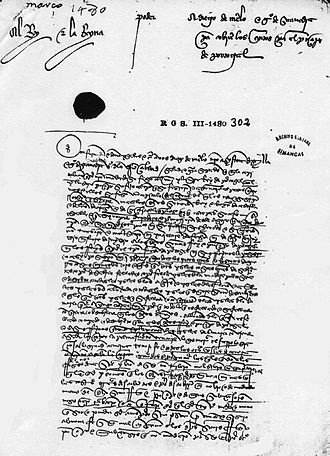 Moment image for Portugal acknowledges Spanish dominance of the Canary Islands in the Treaty of Alcáçovas.