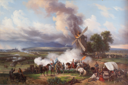 Moment image for The Battle of St. Quentin was won by Spain.