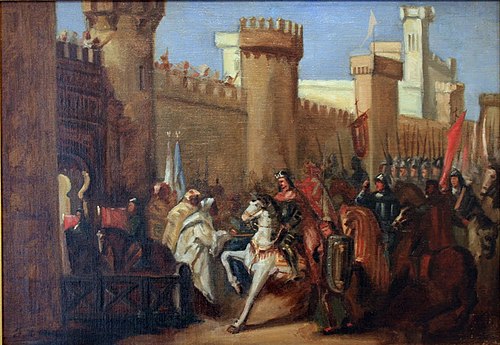 Moment image for James the Conqueror besieged Murcia during the Conquest of Murcia in 1265-66.