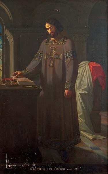 Moment image for Aurelius's brother, Bermudo I the Deacon, became the king of Asturias.