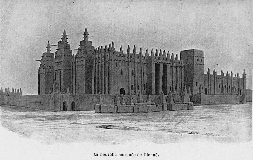 Moment image for Construction of the Great Mosque of Djenné