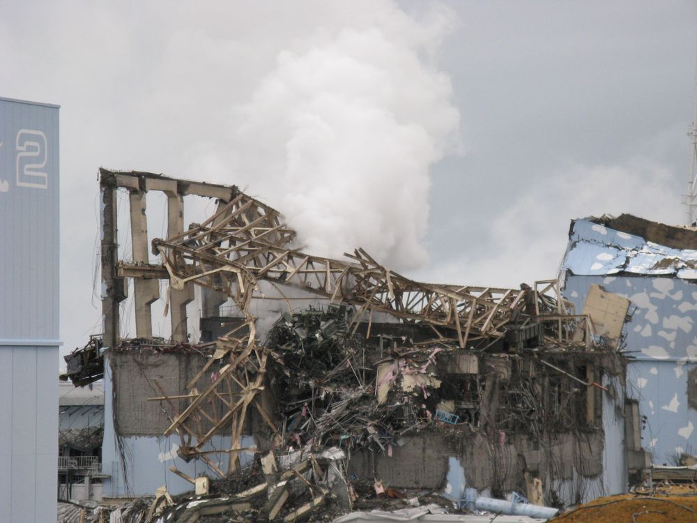 Moment image for Disaster at Fukushima Daiichi nuclear plant.
