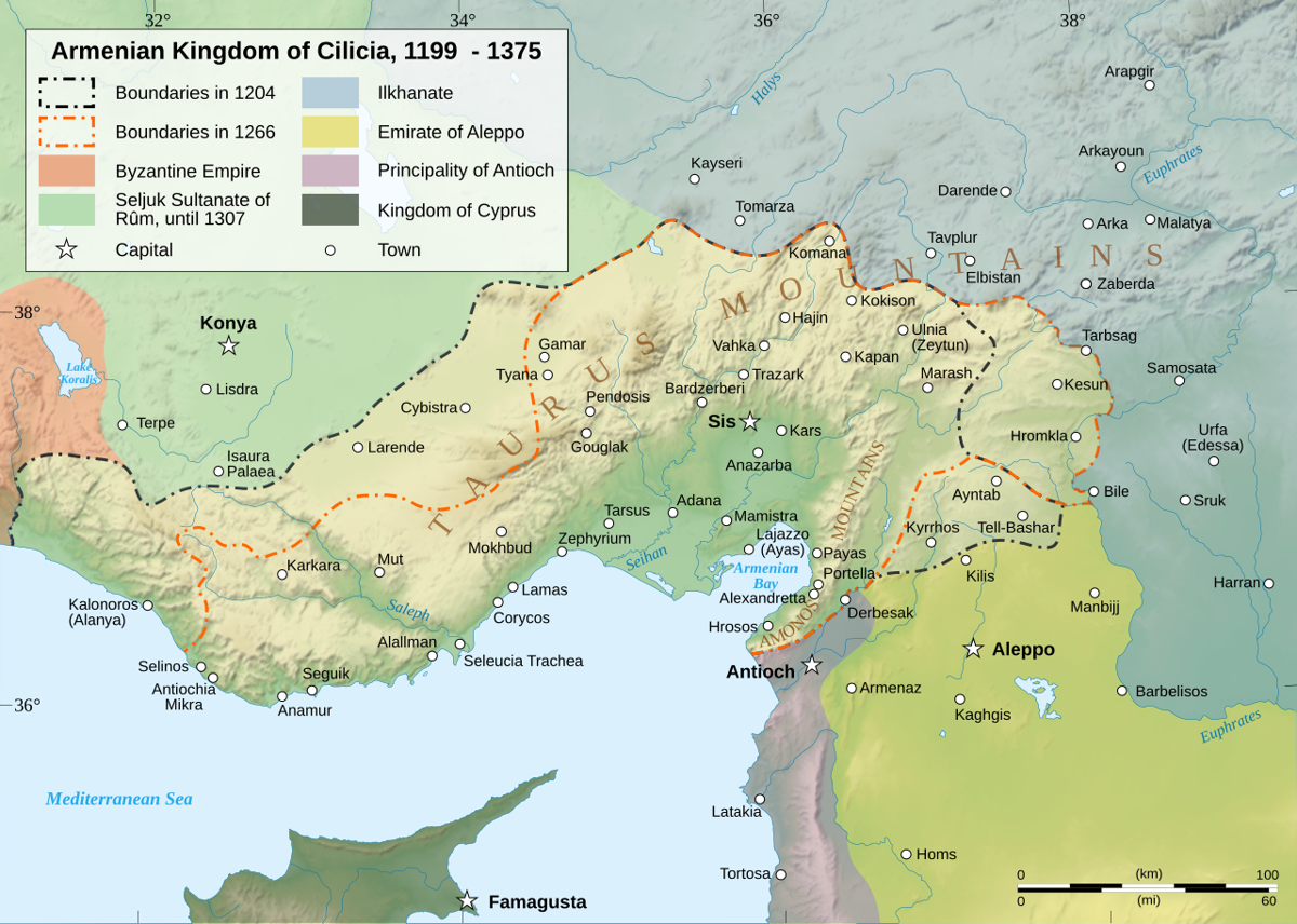 Moment image for Establishment of Hethumid Kingdom in Cilician region under the Armenian leadership and rule.