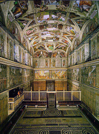 Moment image for Sistine Chapel Construction Completed