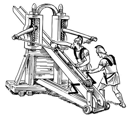 Moment image for The ballista, developed around 400 BCE