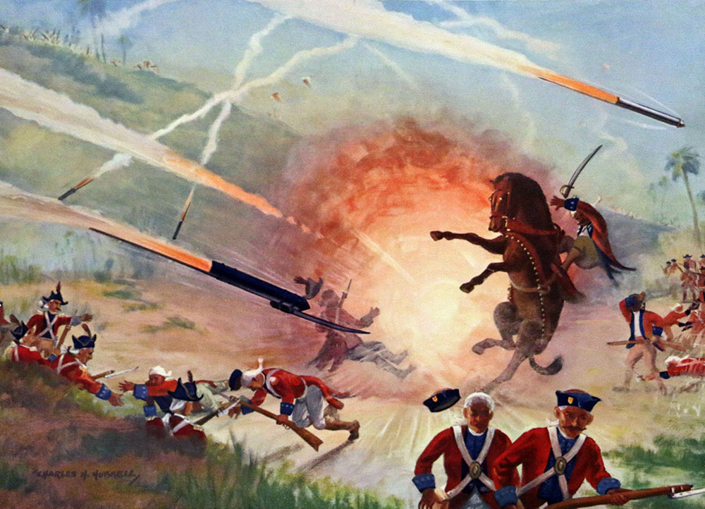 Moment image for First Use of Rockets by Mysorean