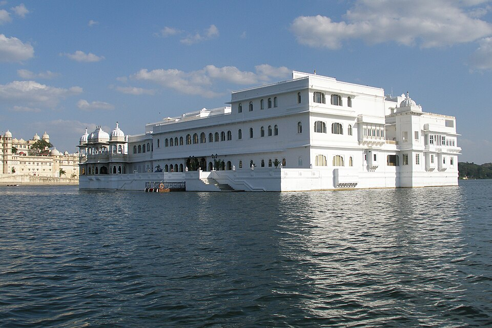 Moment image for Construction of Taj Lake Palace