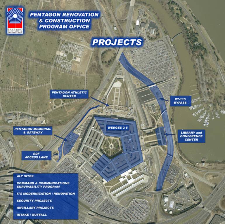 Moment image for The Pentagon begins a major renovation to modernize its historic headquarters