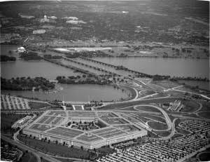 Moment image for The Pentagon is completed after sixteen months of construction