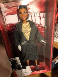 Moment image for Mattel released a Barbie doll in Rosa Parks's likeness
