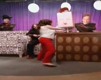 Moment image for Conan O'Brien appears in The White Stripes' music video