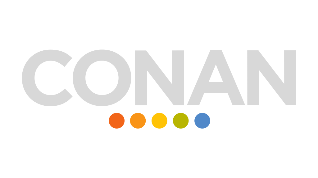Moment image for Conan O'Brien's new show debuts on TBS