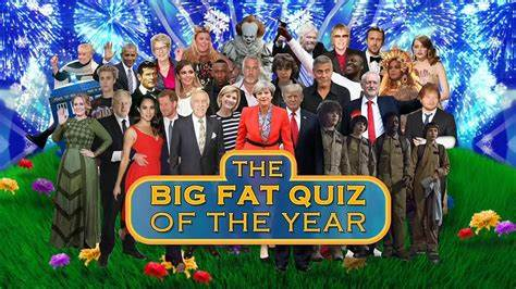 Moment image for Presenter on The Big Fat Quiz of the Year