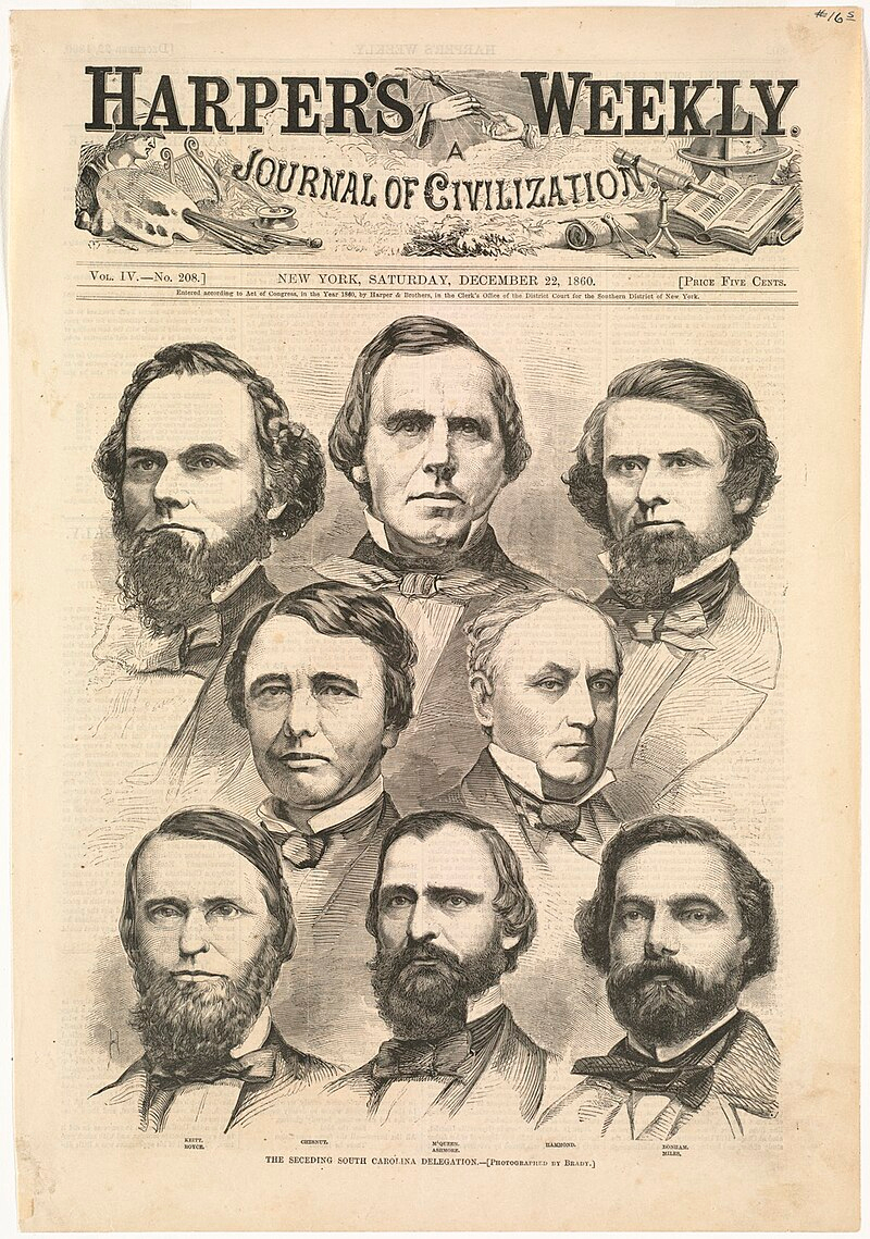 Moment image for South Carolina Secedes from the Union