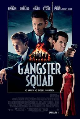 Moment image for Ryan Gosling in "Gangster Squad": LAPD vs. Mickey Cohen's gang in post-war Los Angeles.