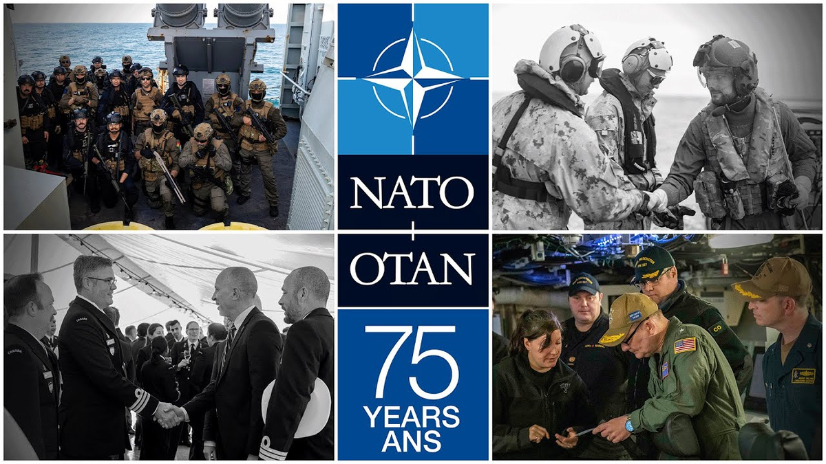 Moment image for Canada becomes a NATO member