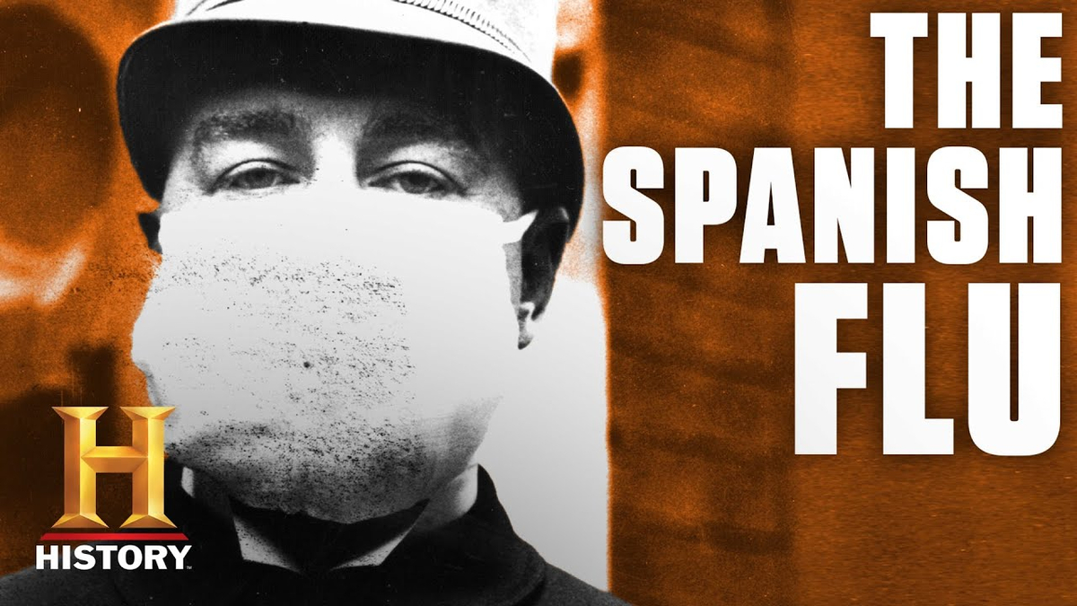 Moment image for Spanish flu pandemic leads to significant casualties in Portugal during historical crisis.