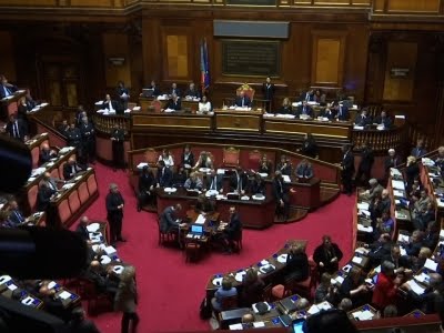 Moment image for Italy approves civil unions for same-sex couples.