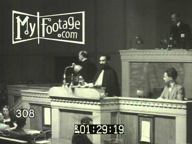 Moment image for Accession of Emperor Haile Selassie to the League of Nations as Ethiopia becomes a member state