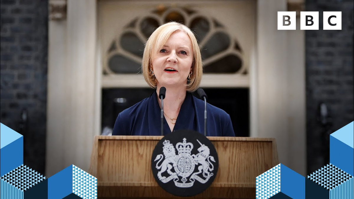 Moment image for Liz Truss becomes the Prime Minister