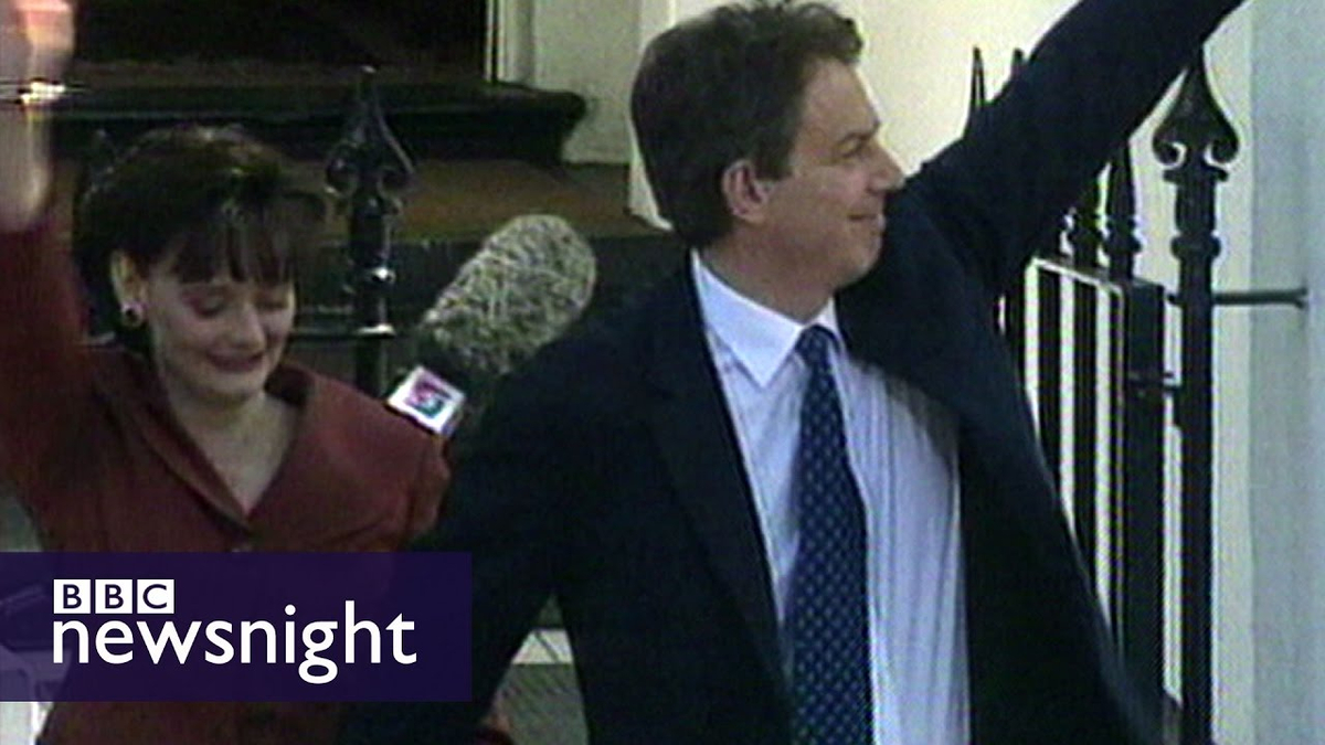 Moment image for Tony Blair becomes the Prime Minister