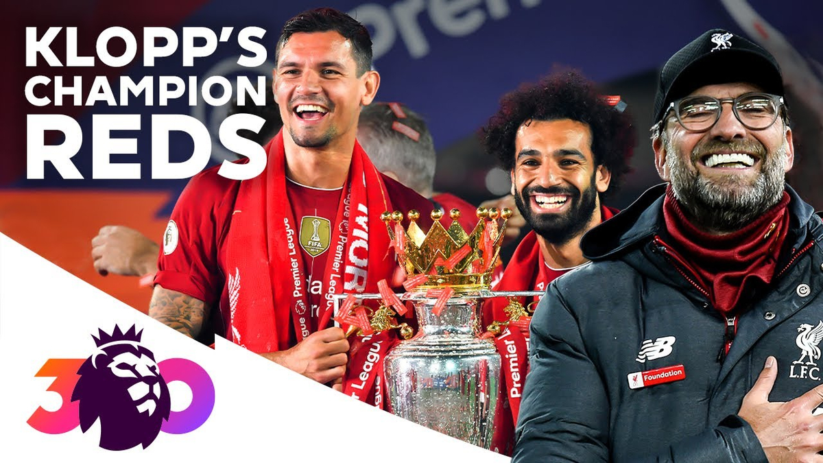 Moment image for Liverpool ends 30-year wait with Premier League victory.
