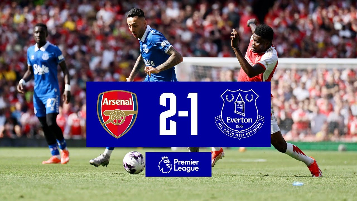 Moment image for Arsenal ends 20-year title drought with victory.