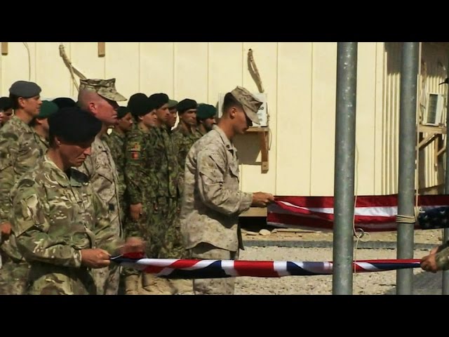 Moment image for US concludes combat missions in Afghanistan
