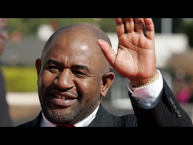 Moment image for Azali Assoumani wins presidency in partial election re-run