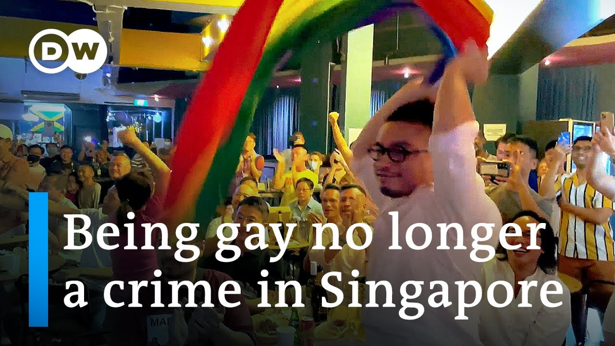 Moment image for Parliament repeals Section 377A criminalizing gay sex