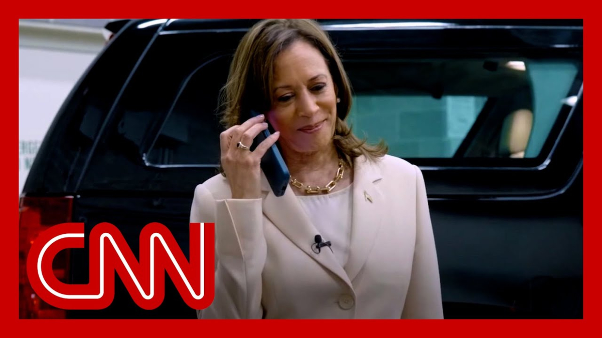 Moment image for Barack and Michelle Obama endorse Kamala Harris