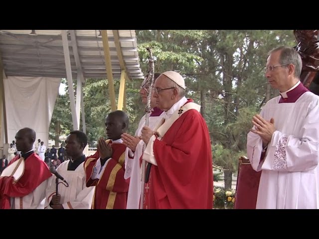 Moment image for Pope Francis visits Kenya, Uganda, and Central African Republic on Africa trip.