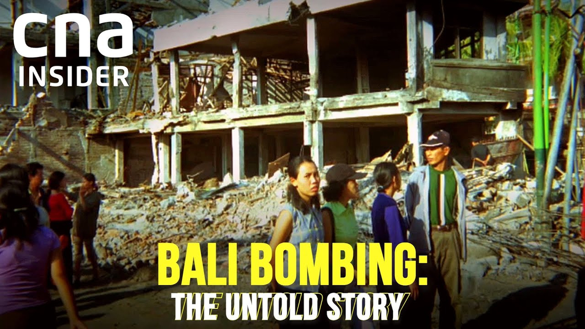 Moment image for Terrorist attacks rock Indonesian island.