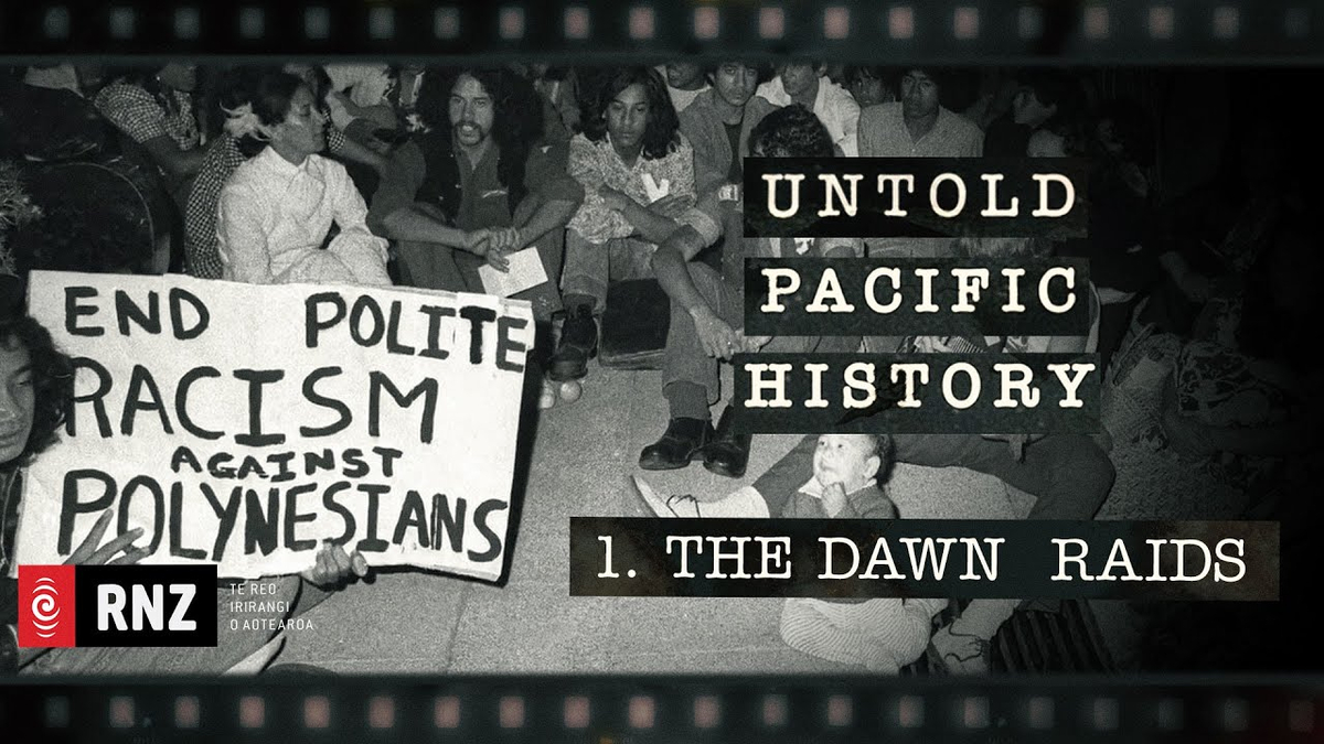 Moment image for Pacific Islands "overstayers" deported.