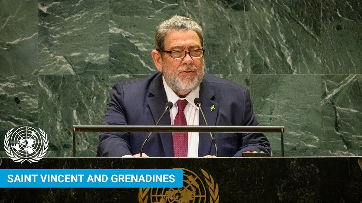 Moment image for PM of Saint Vincent urges UN to address human rights violations in Western New Guinea.