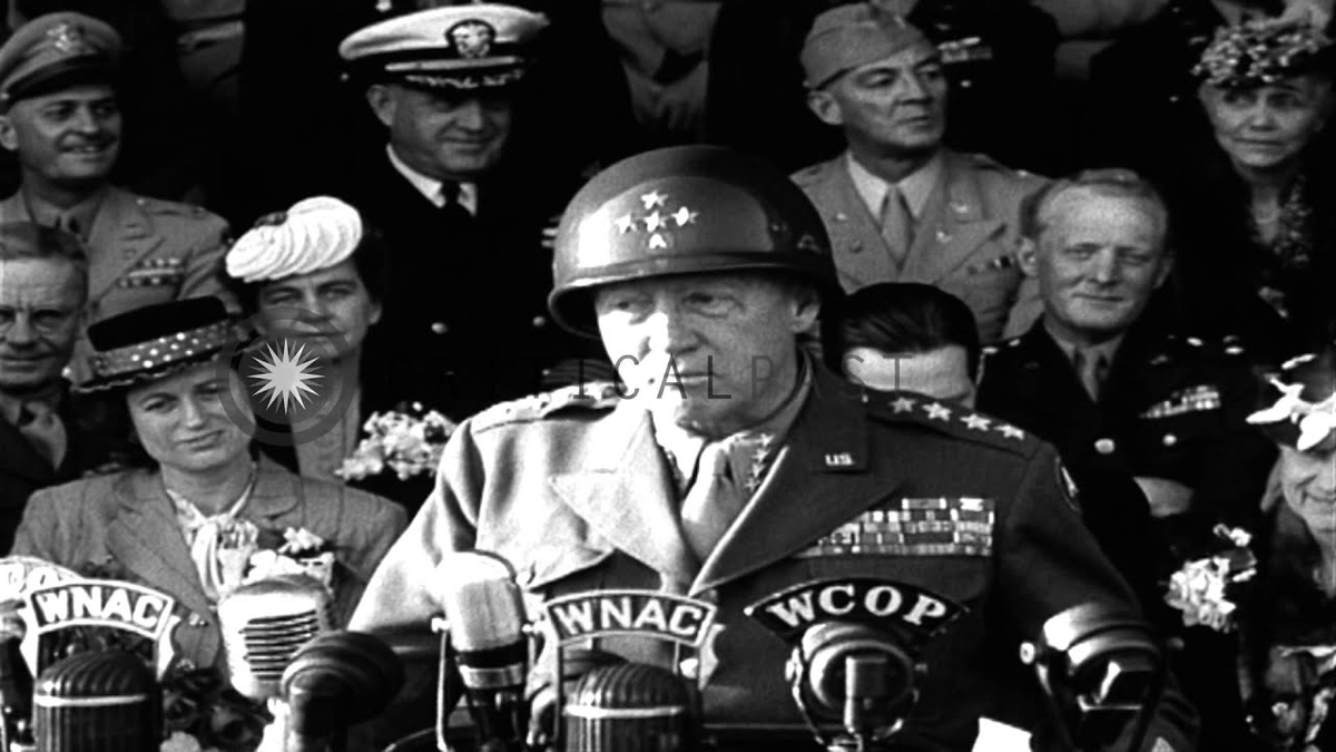 Moment image for General George S. Patton took command of the 3rd Army