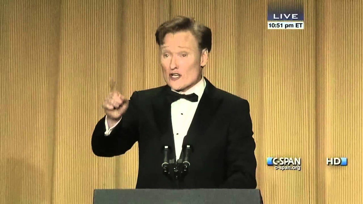 Moment image for Hosted the White House Correspondents' Dinner