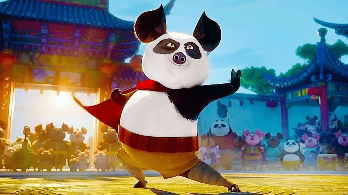 Moment image for Mr.Beast in Kung Fu Panda 4
