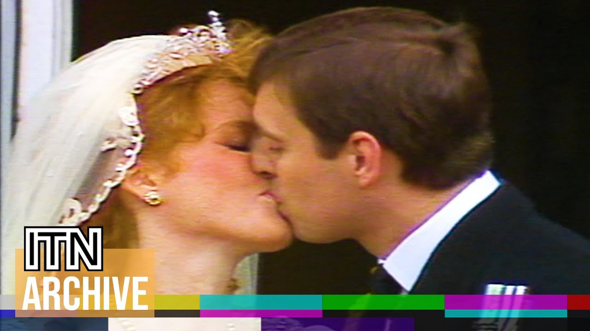 Moment image for Wedding of Prince Andrew and Sarah Ferguson