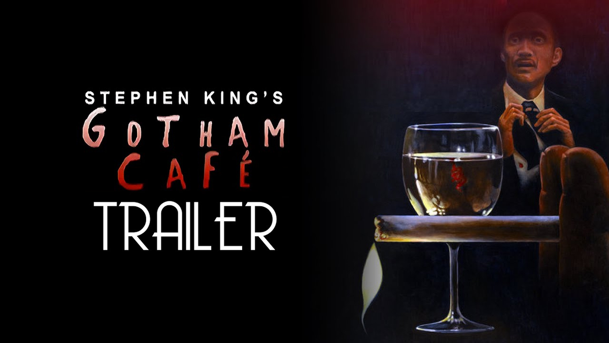Moment image for Stephen King acts in Gotham Cafe