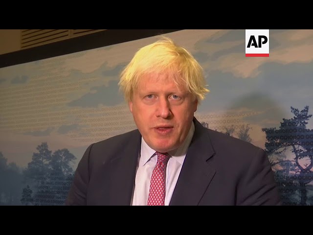 Moment image for Johnson's Visit to British Territories Post-Hurricane Irma