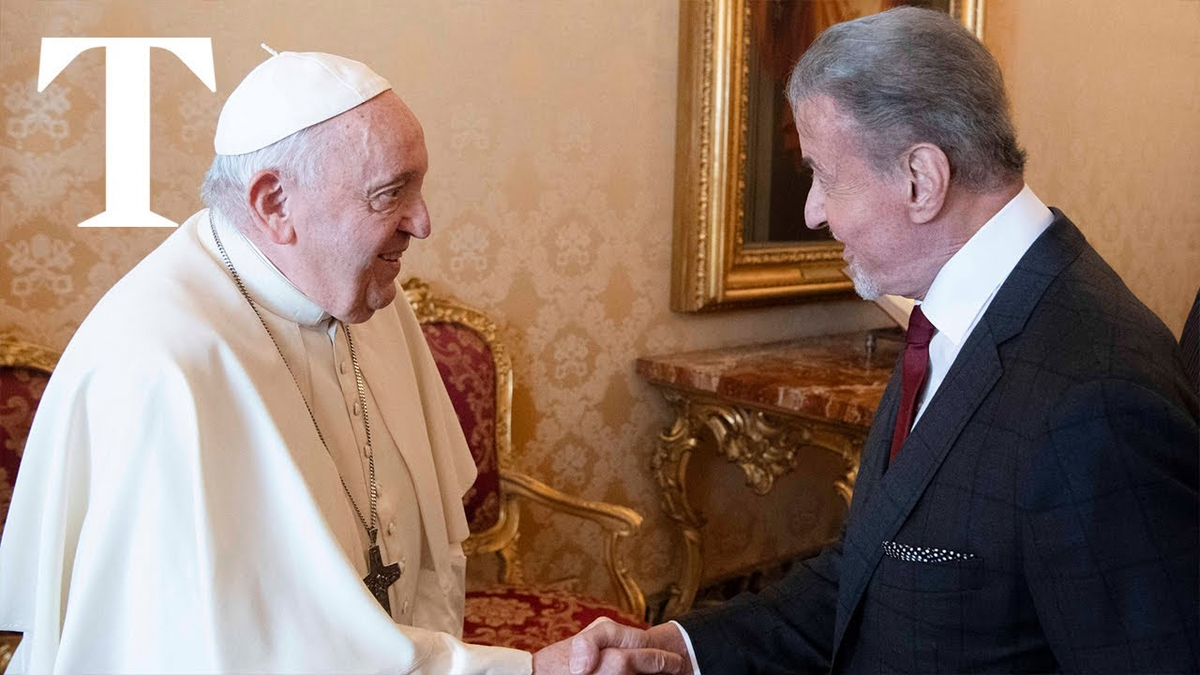 Moment image for Family Meets Pope Francis Privately at Vatican