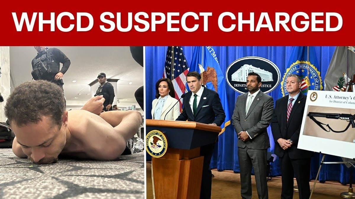 Moment image for White House Correspondents' Dinner Shooting and Trump Evacuation in Washington