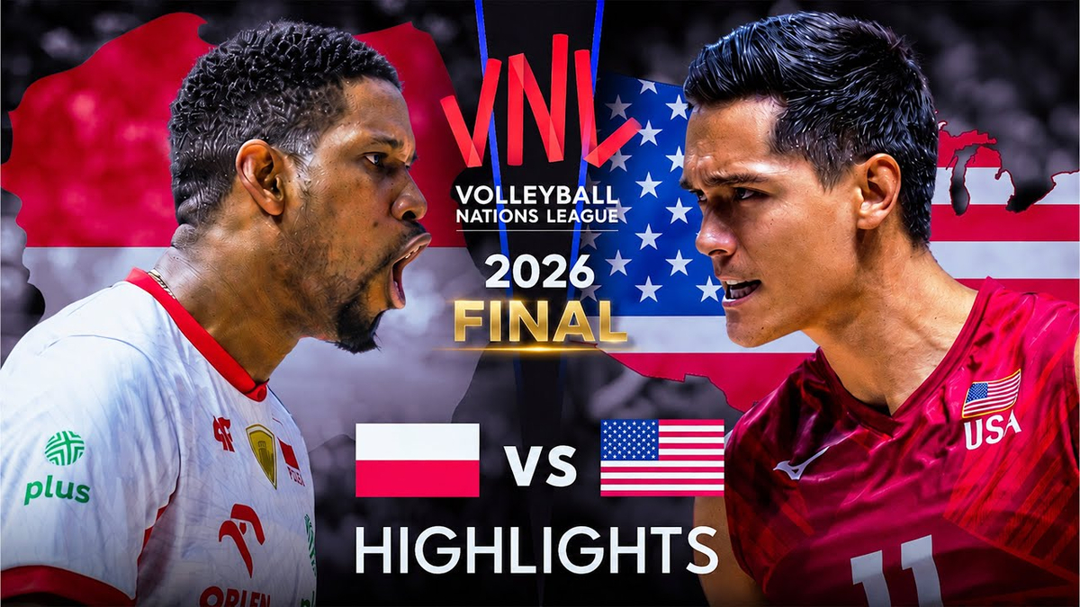 Moment image for Poland Defends the Men’s VNL Crown