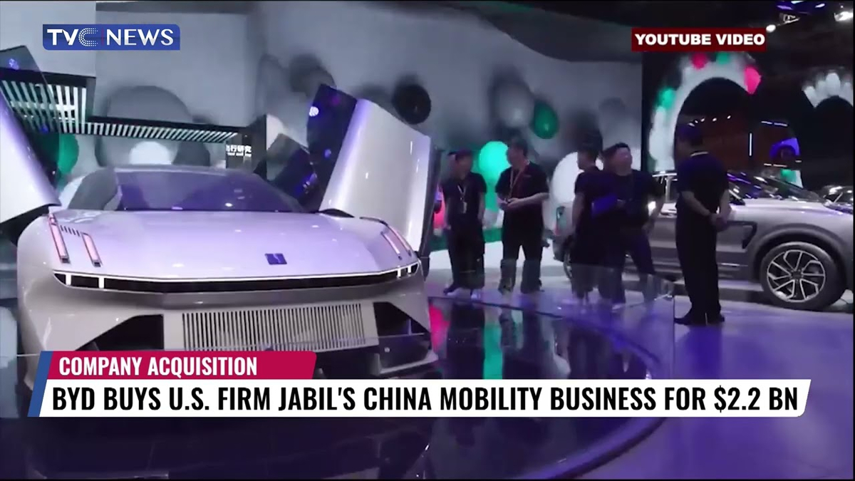 Moment image for BYD Electronics Agrees to Buy Jabil Factories