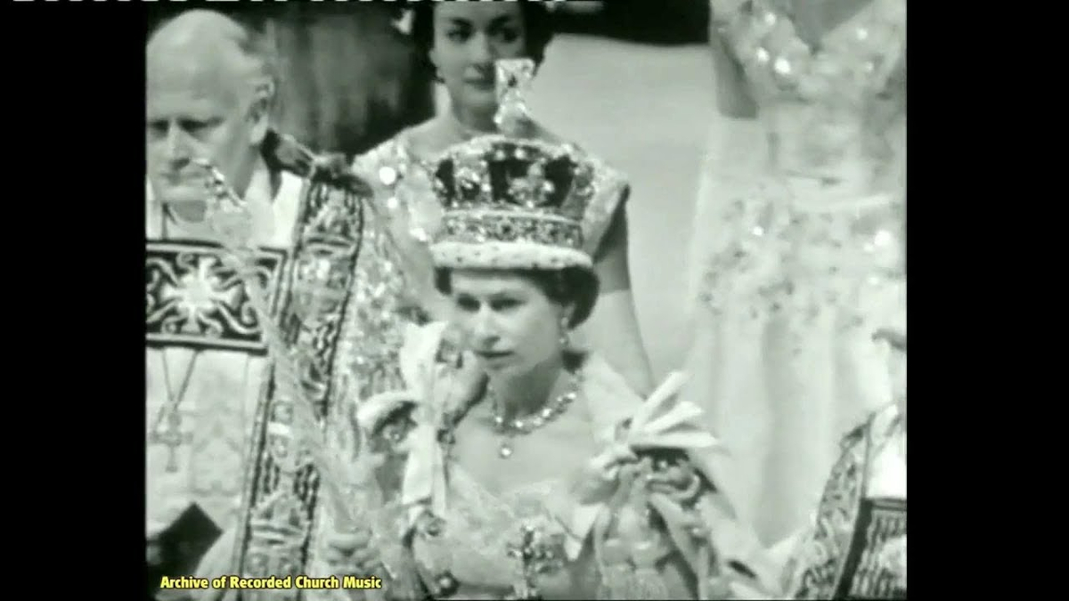 Moment image for Coronation of Queen Elizabeth II televised