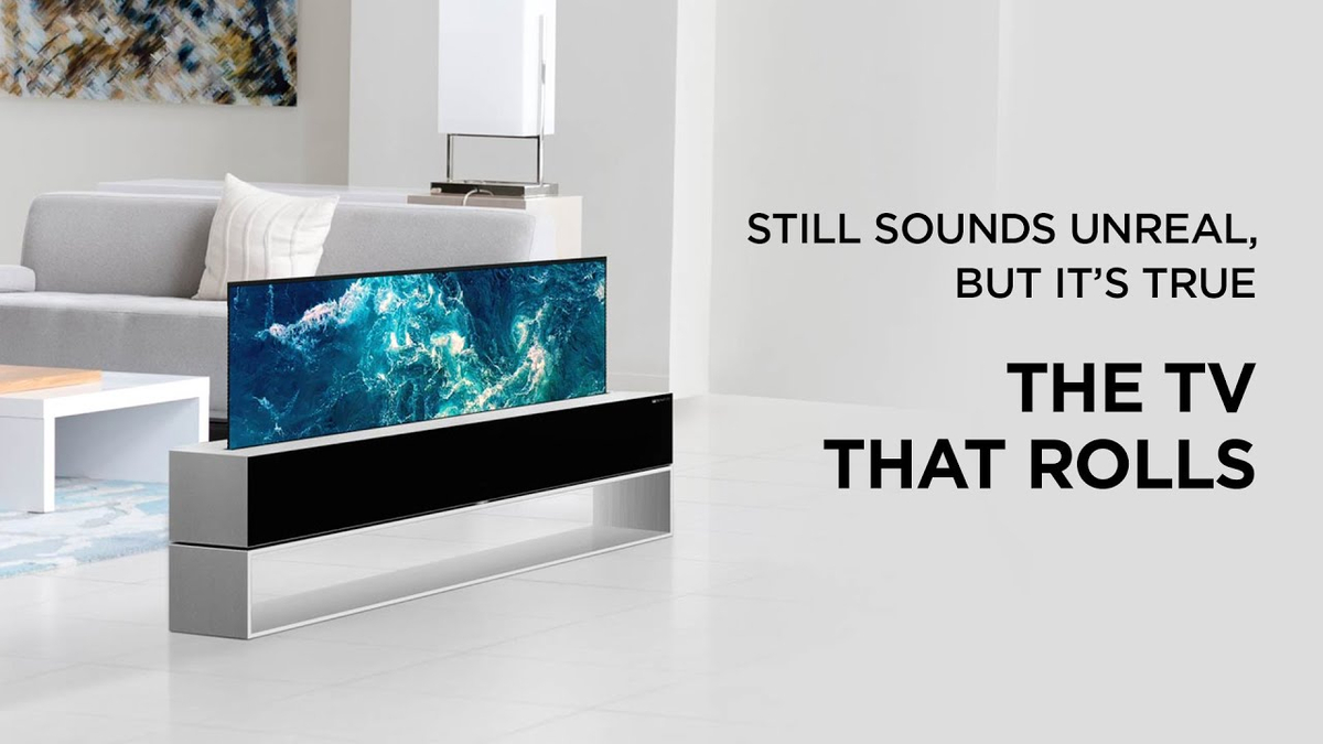 Moment image for LG Introduces the World’s First Rollable TV