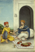 Physician Taking Pulse in Delhi